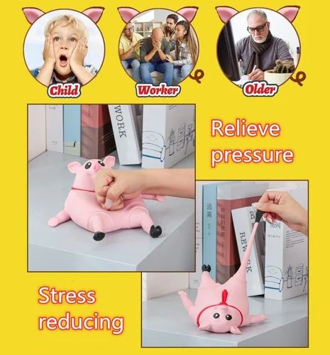 Funny Pink Pig Squishy Toy®