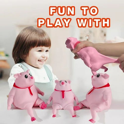 Funny Pink Pig Squishy Toy®
